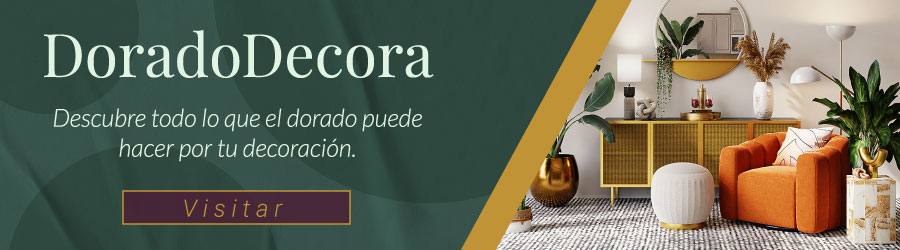 Decoración en dorado de DoradoDecora.