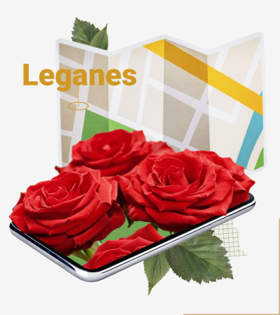 Rosas preservadas en Leganés.